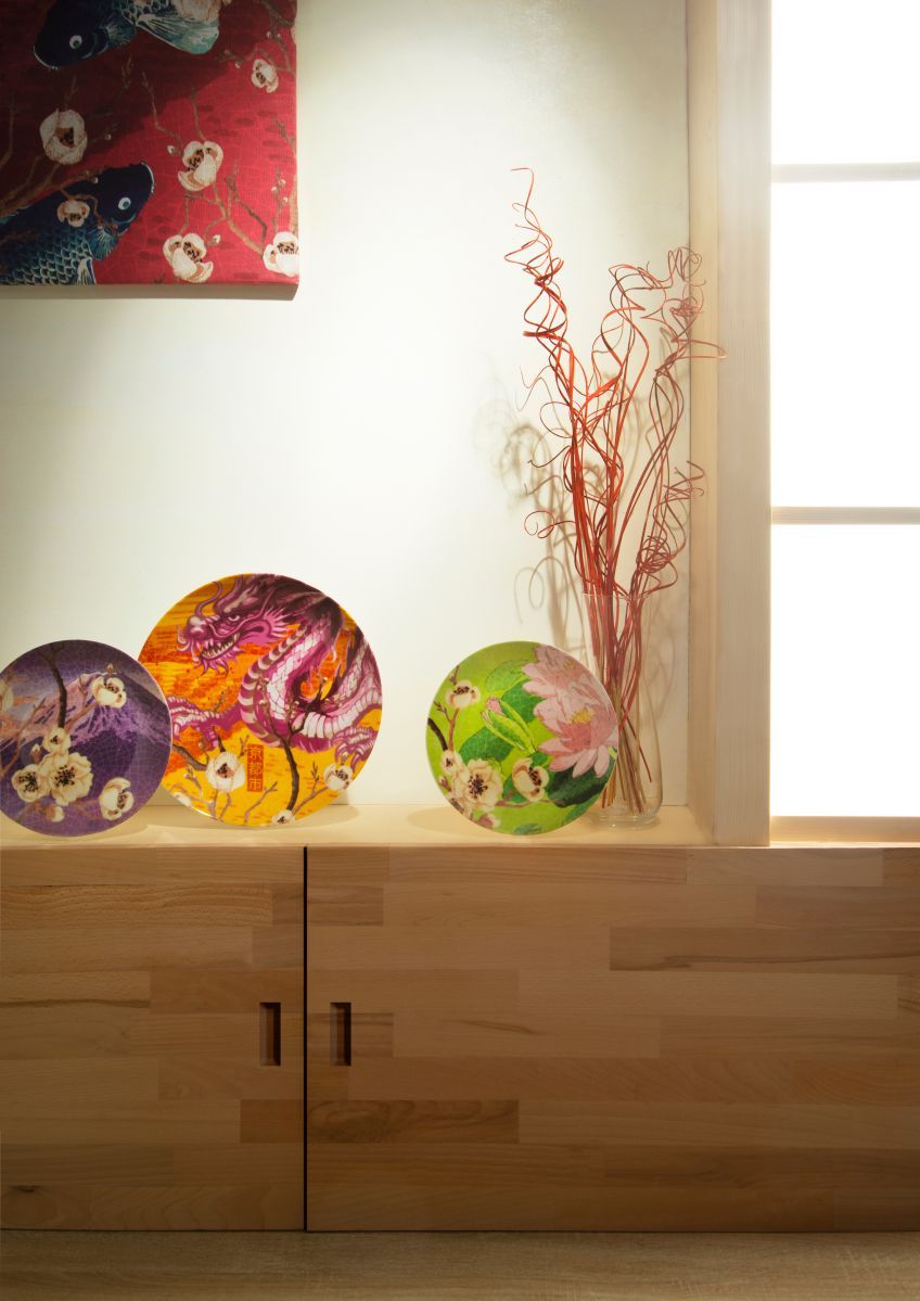 Servizio piatti FUJI, multicolore, porcellana/stoneware, 18 pezzi - immagine 17