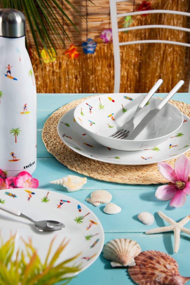 Tovaglietta in foglia di mais, crema, 38 cm - immagine 27