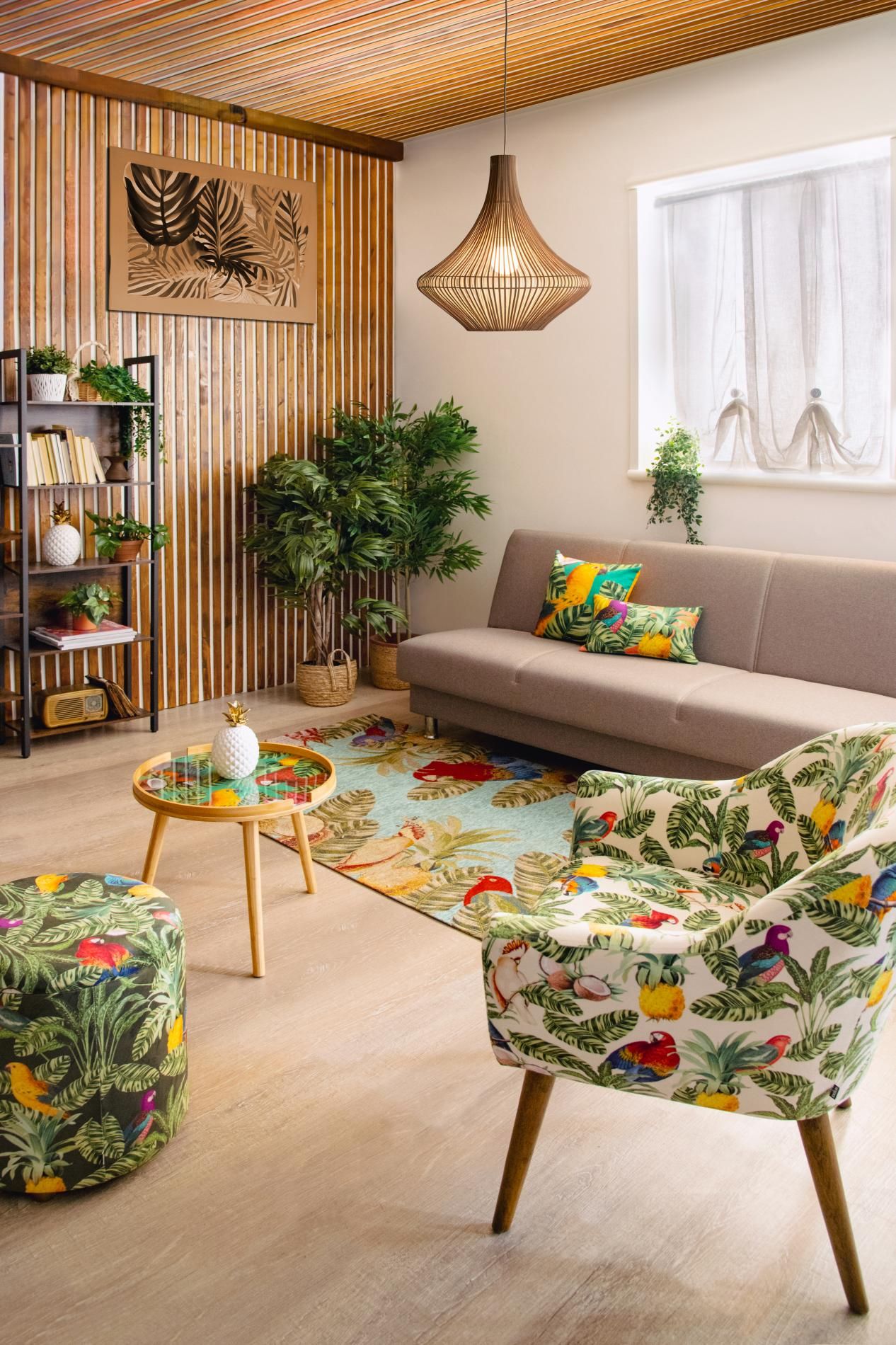 Tappeto HAVANA, stile esotico, multicolore, 165x110 cm - immagine 5