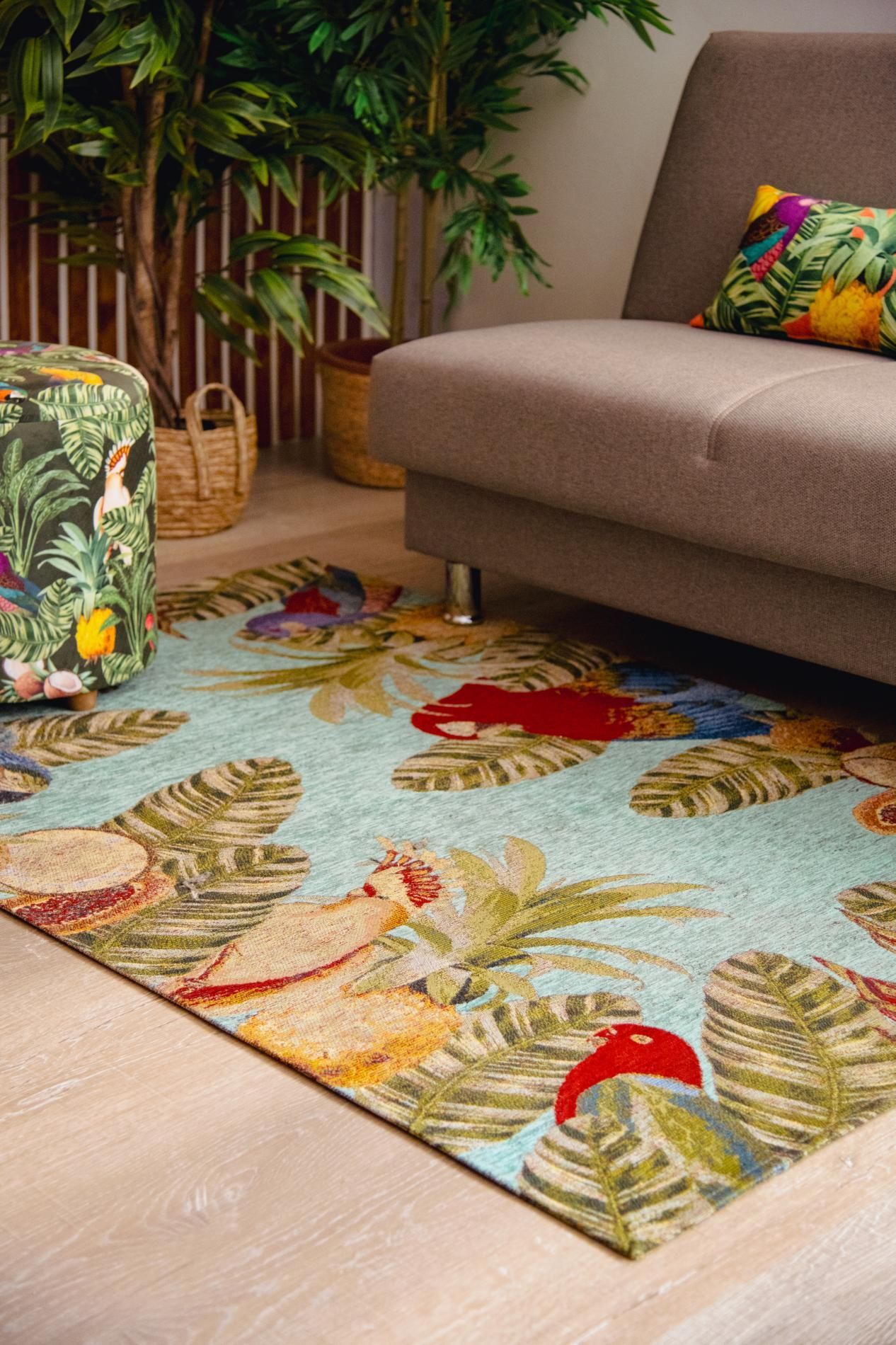 Tappeto HAVANA, stile esotico, multicolore, 165x110 cm - immagine 6