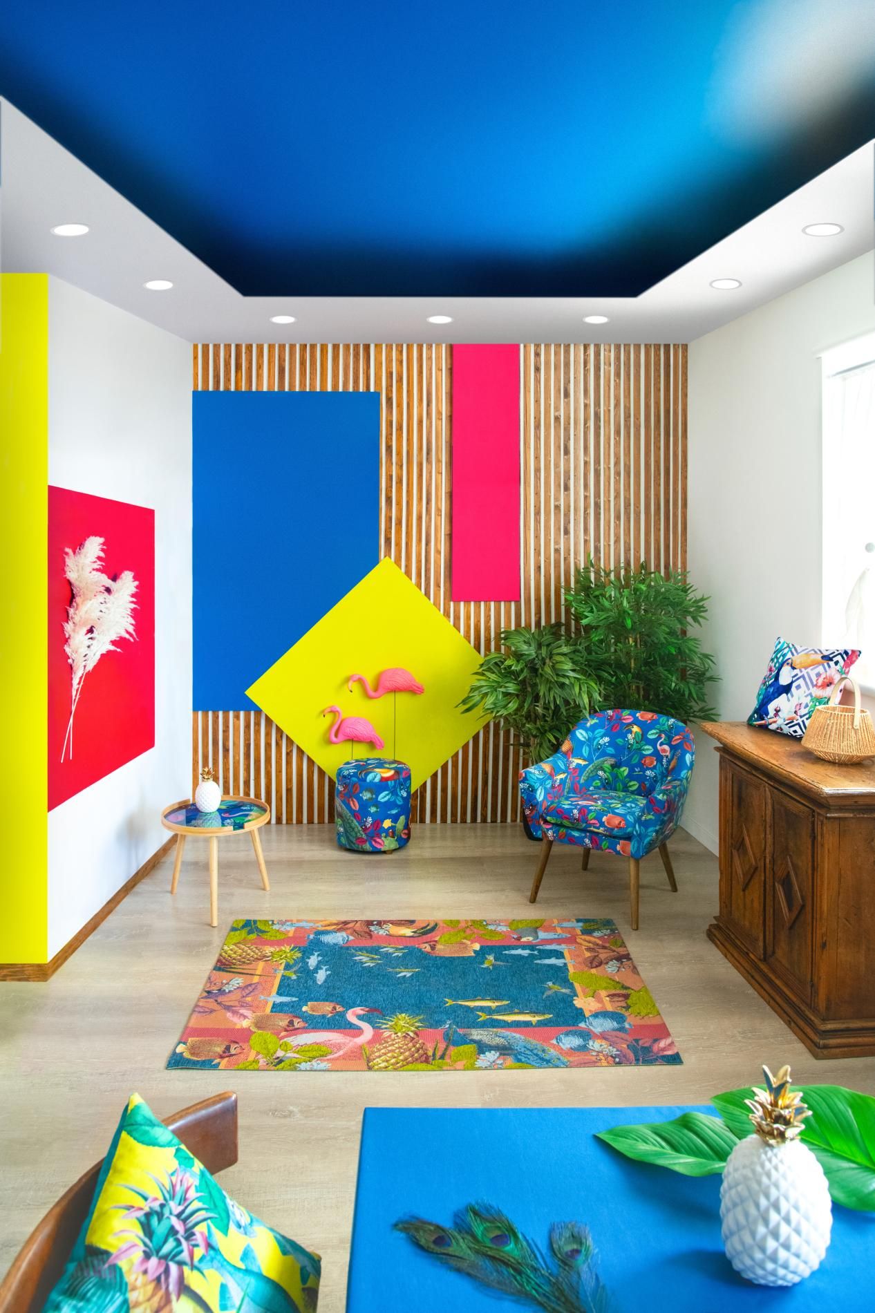 Tappeto RHAPSODY, animali e fauna, multicolore, 165x110 cm - immagine 4