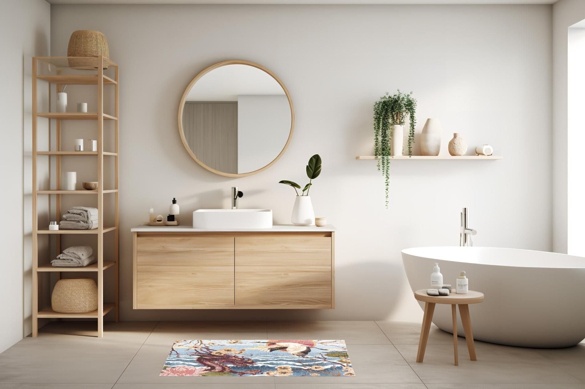 Tappeto FUJI, stile giapponese, 45x75 cm - immagine 6