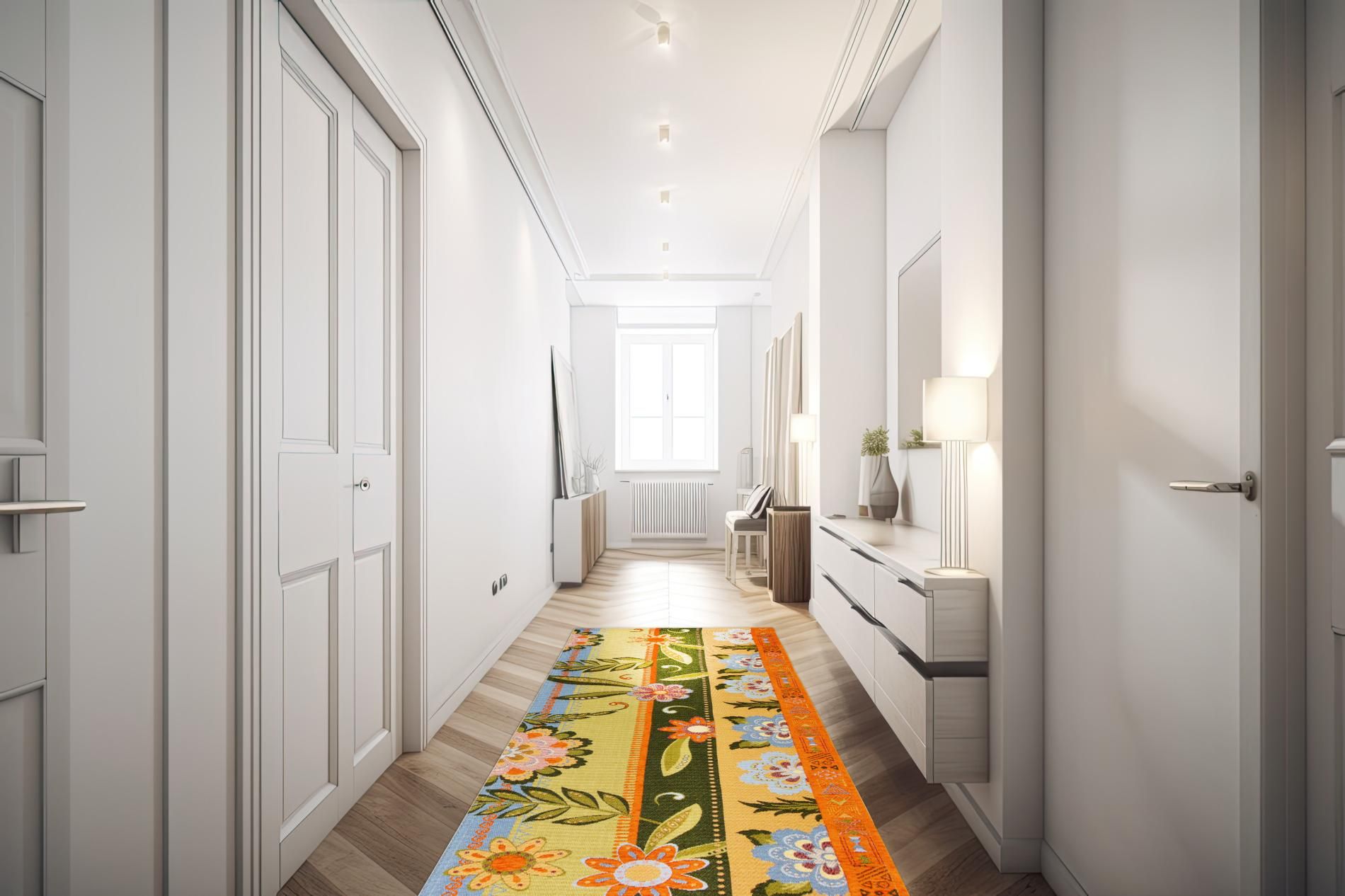 Passatoia GIPSY SOUL, fiori, 55x180 cm - immagine 6