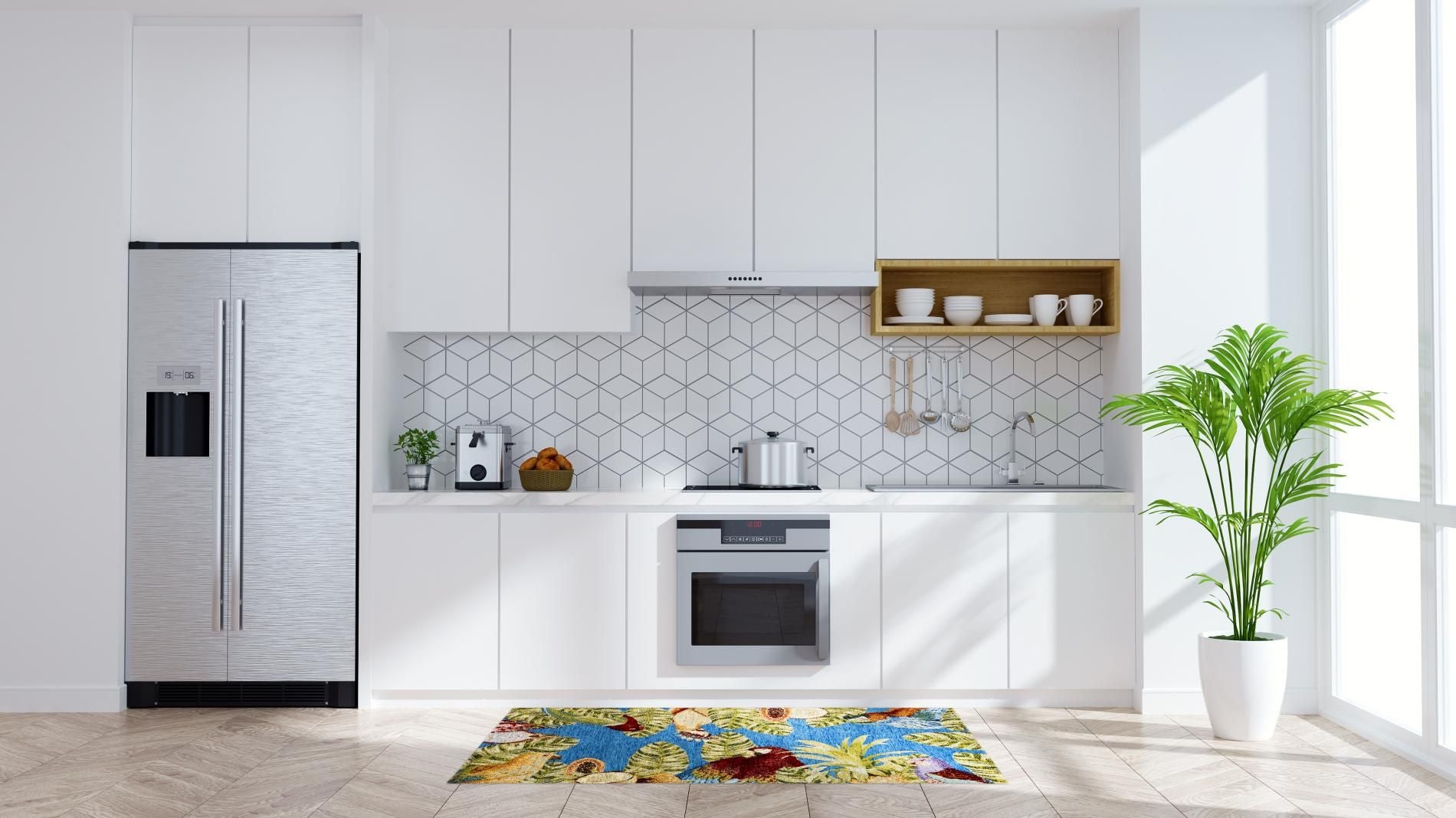 Passatoia HAVANA, stile esotico, 55x110 cm - immagine 4