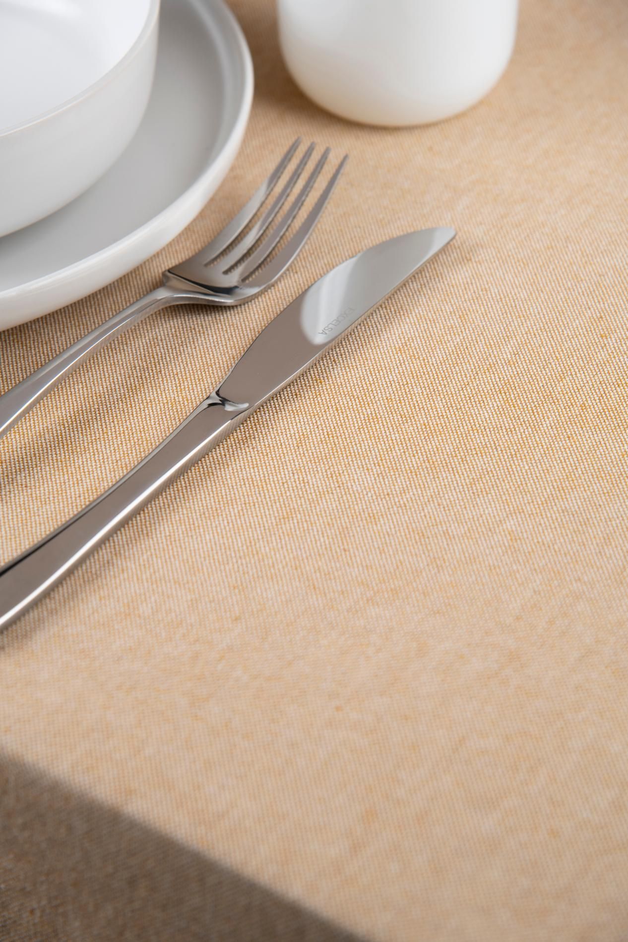 Tovaglia rettangolare PASTEL COLOR, beige pastello, 140x240 cm - immagine 5