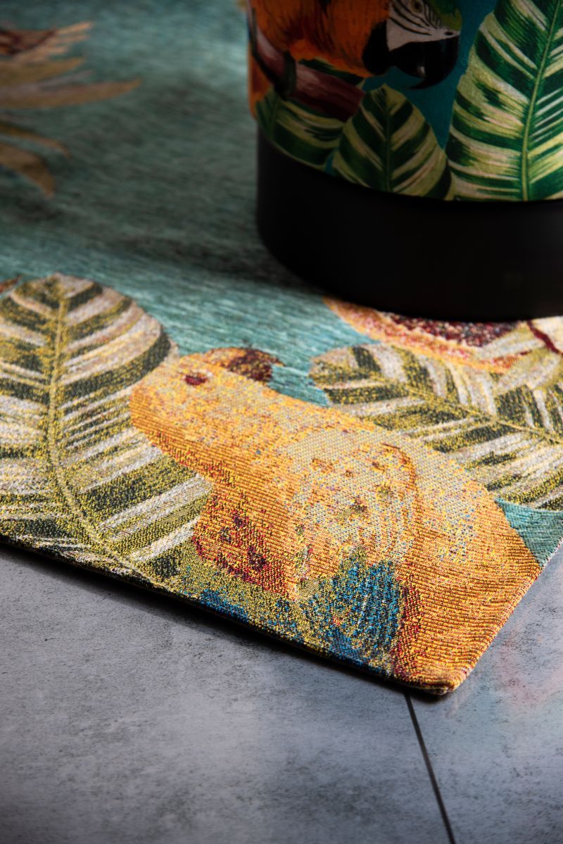 Tappeto HAVANA, stile esotico, multicolore, 165x110 cm - immagine 8