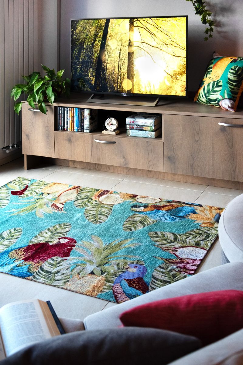 Tappeto HAVANA, stile esotico, multicolore, 165x110 cm - immagine 9