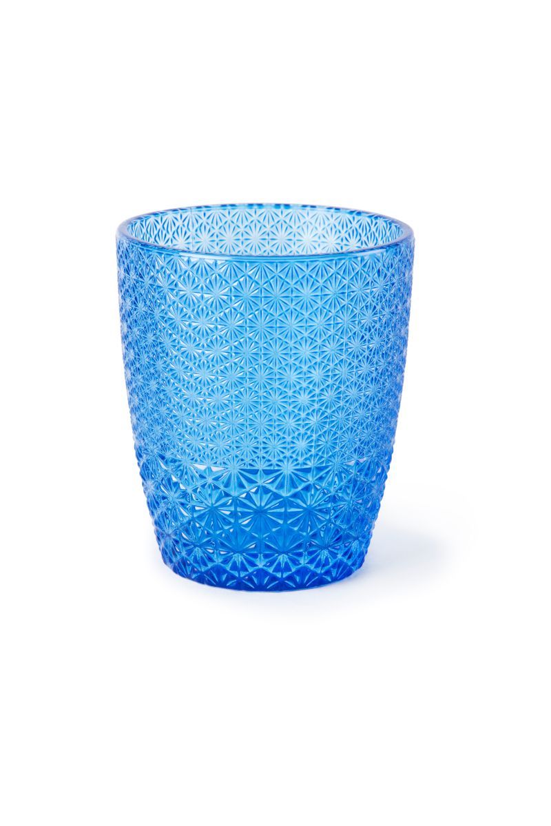 Bicchieri acqua ICE, multicolore, vetro colorato in pasta ml 300 - immagine 3