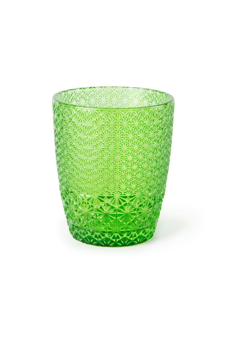 Bicchieri acqua ICE, multicolore, vetro colorato in pasta ml 300 - immagine 7