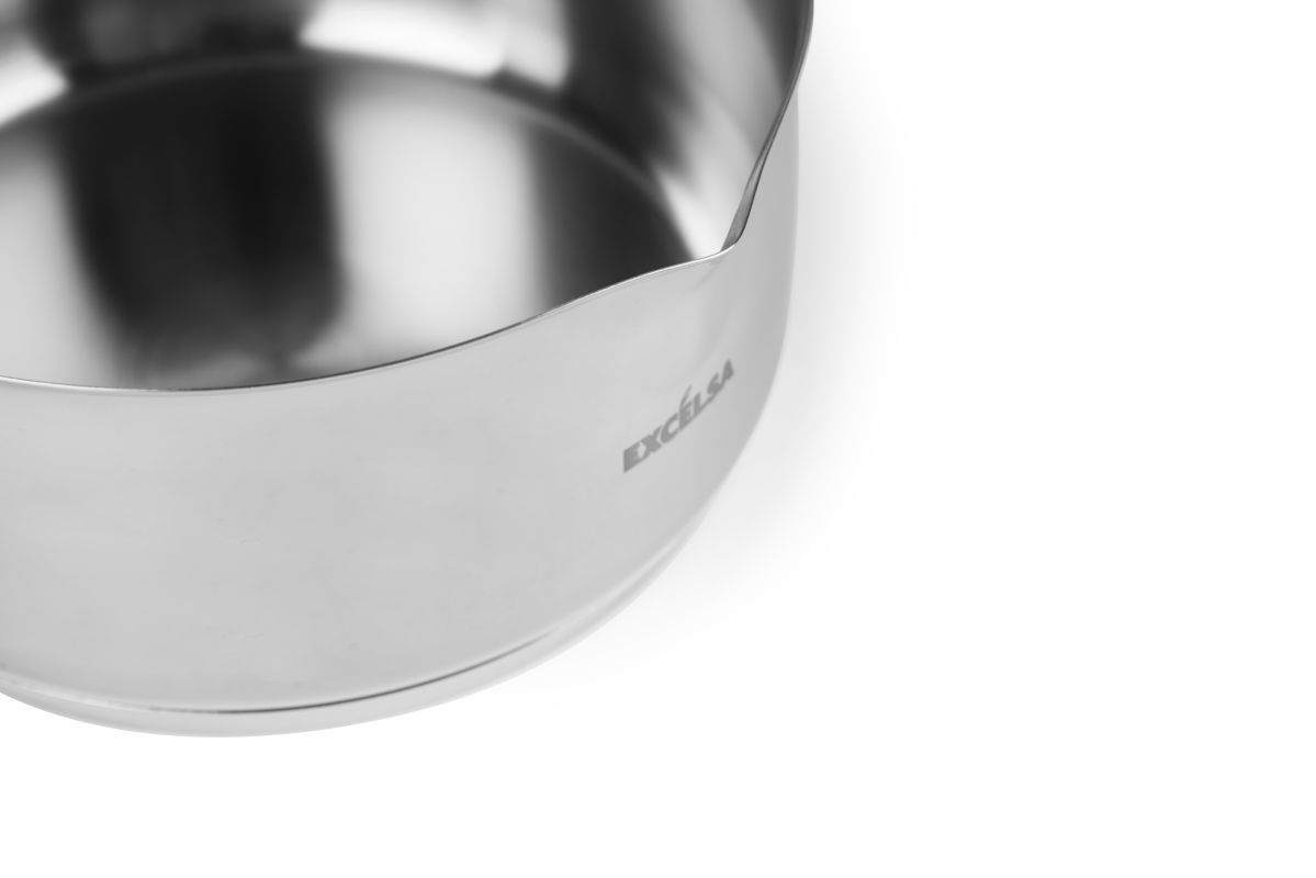 Casseruola, con becco, acciaio inox 18/10, 16 cm - immagine 4