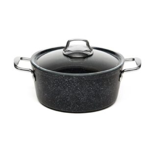 Casseruola antiaderente, alluminio forgiato, 24 cm