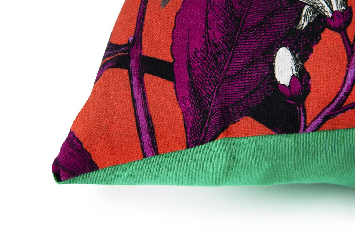 Cuscino decorativo RHAPSODY, multicolore, pappagalli, 50x40 cm - immagine 2