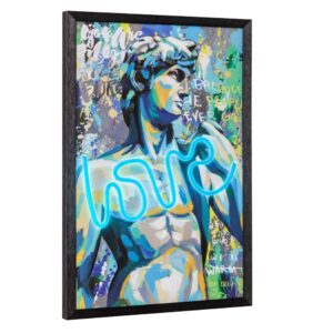 Quadro David luce led usb