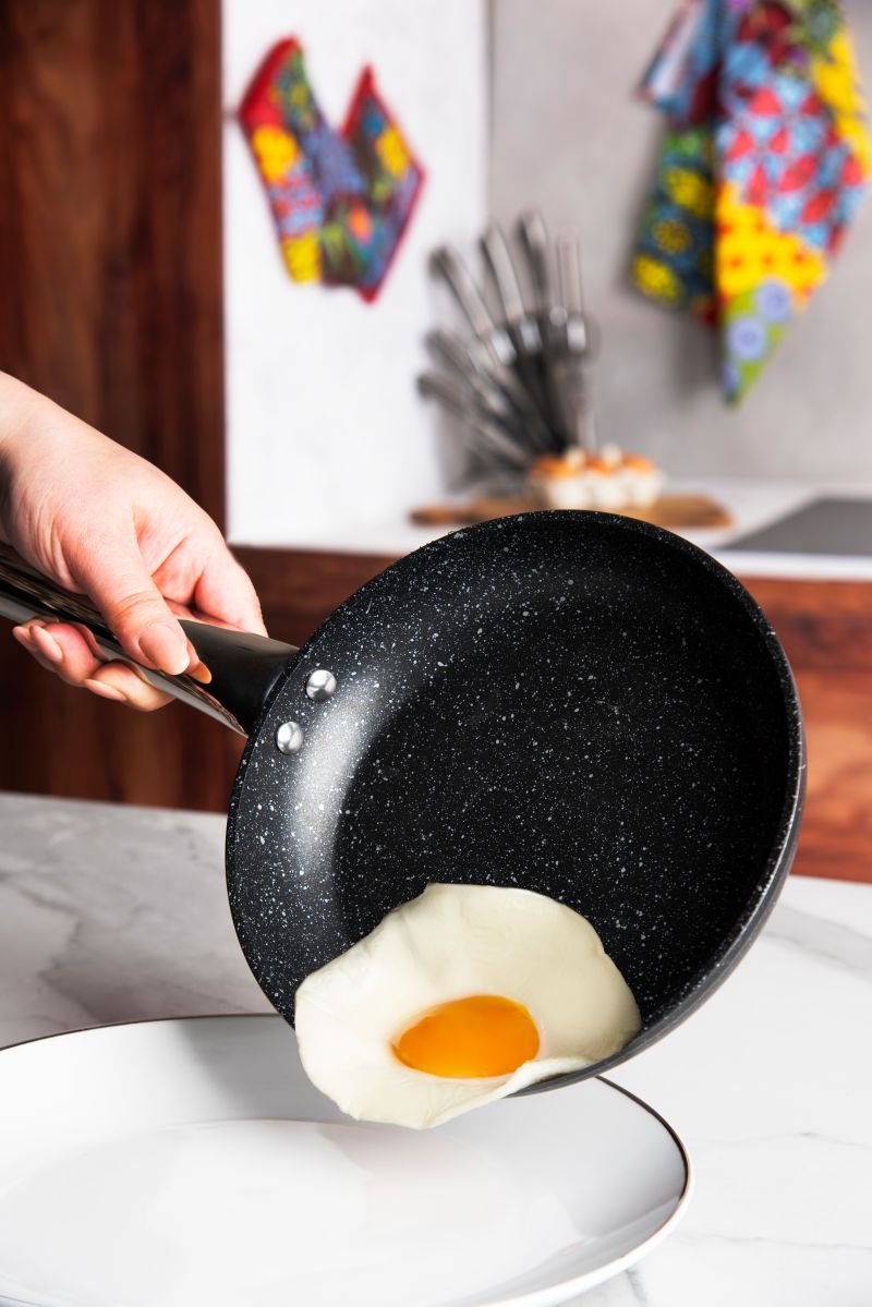 Padella, antiaderente, alluminio forgiato, 20 cm - immagine 5