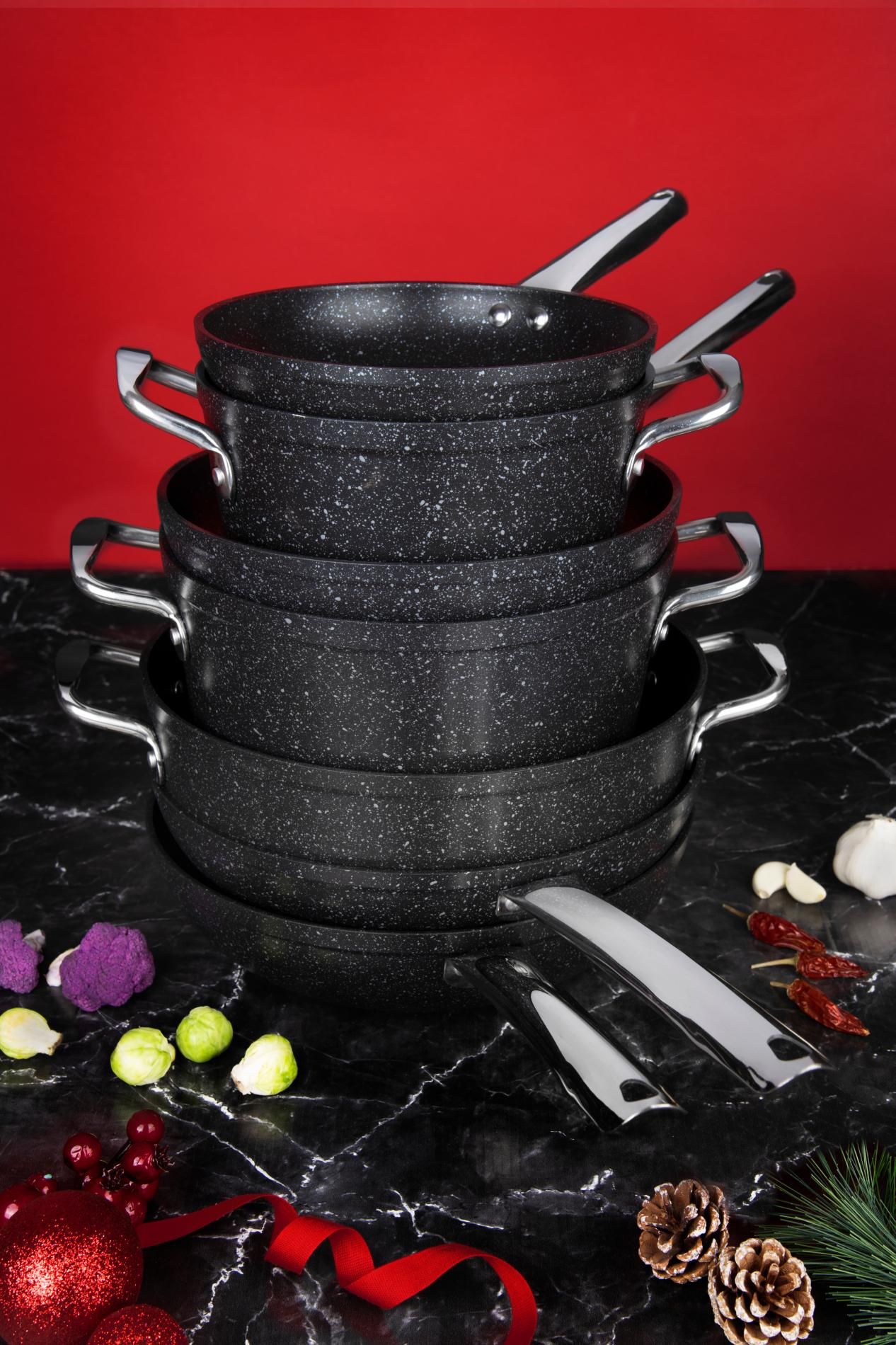 Padella, antiaderente, alluminio forgiato, 24 cm - immagine 7