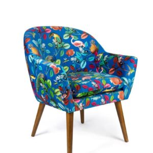 Poltrona RHAPSODY, animali e fauna, multicolore