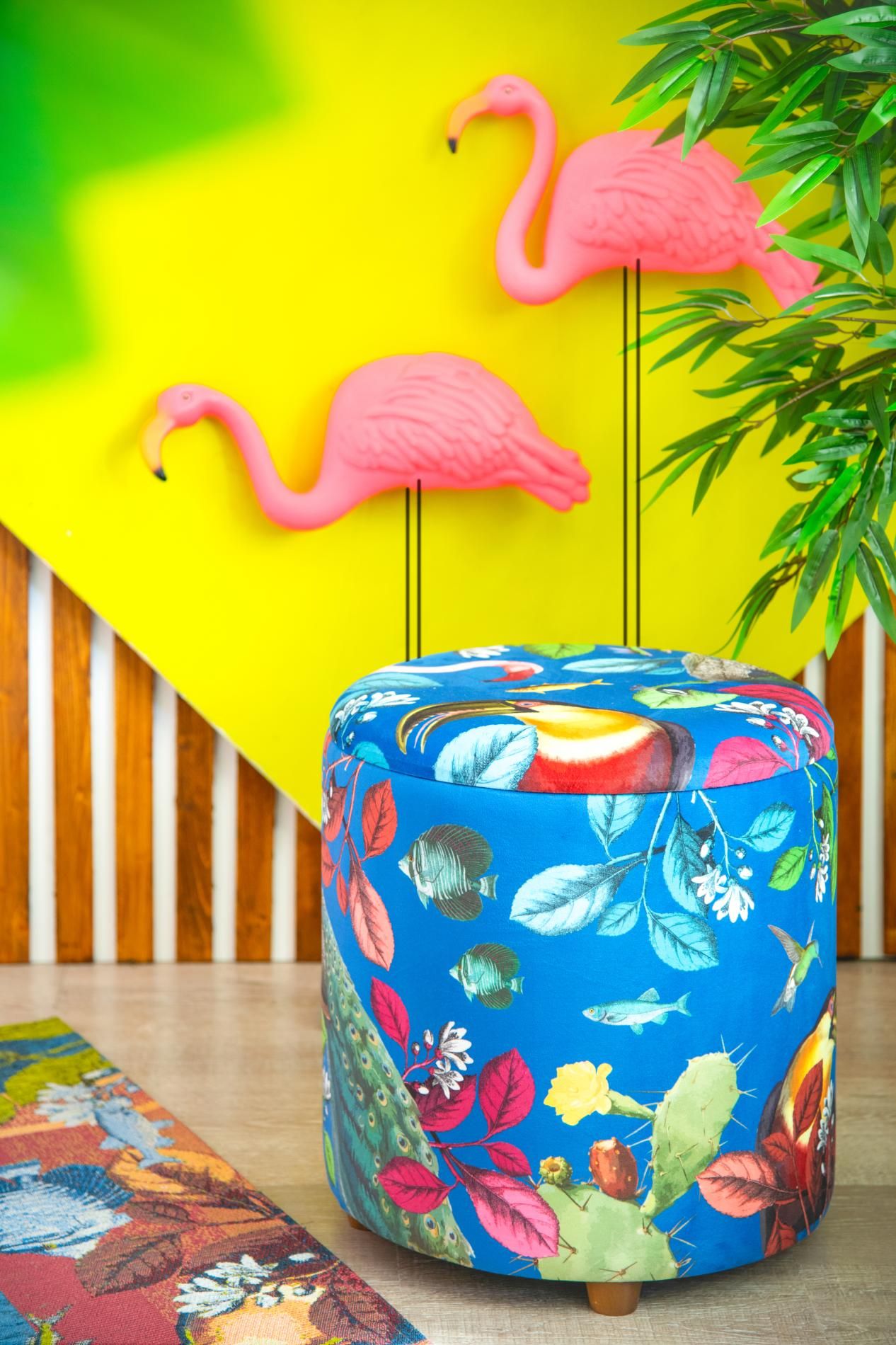Pouf RHAPSODY con contenitore, imbottito - immagine 8
