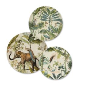 Servizio piatti KABIR , eclettico, ceramica, 12 pezzi