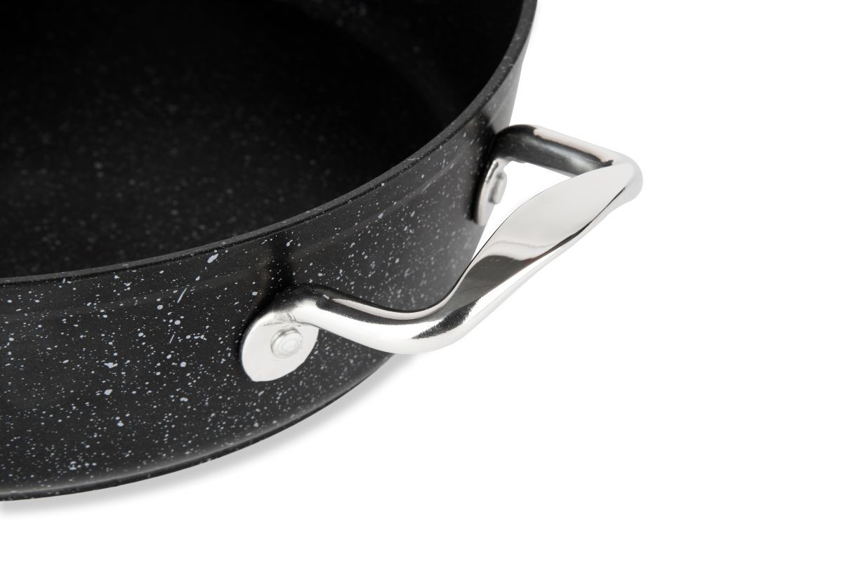 Casseruola antiaderente, alluminio forgiato, 28 cm - immagine 2