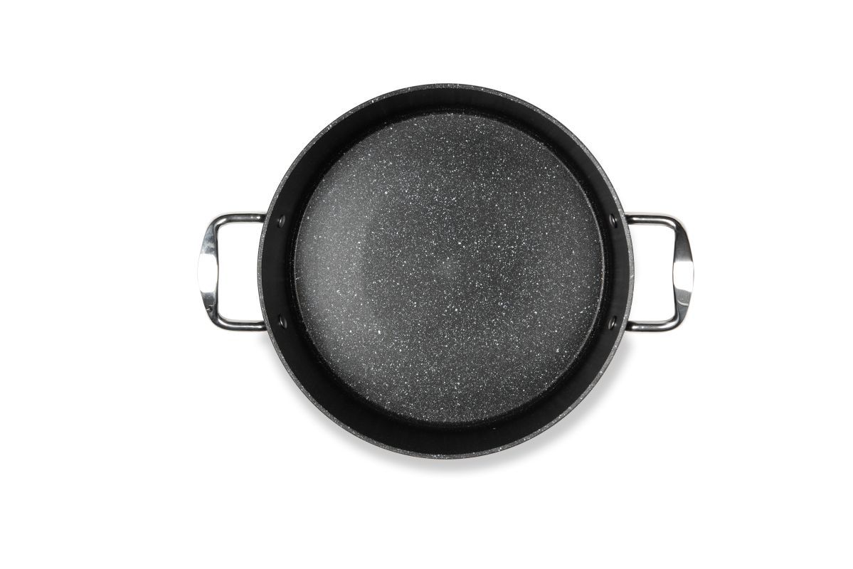 Casseruola antiaderente, alluminio forgiato, 28 cm - immagine 4