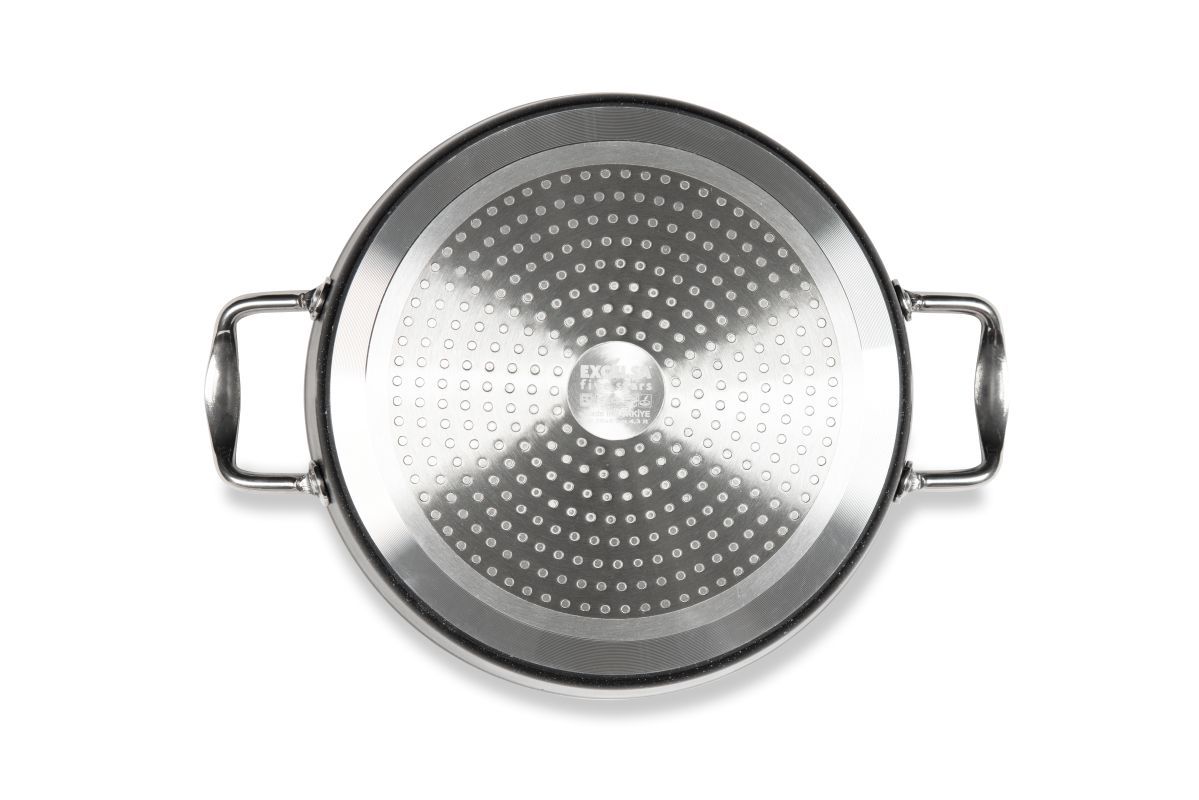 Casseruola antiaderente, alluminio forgiato, 28 cm - immagine 5