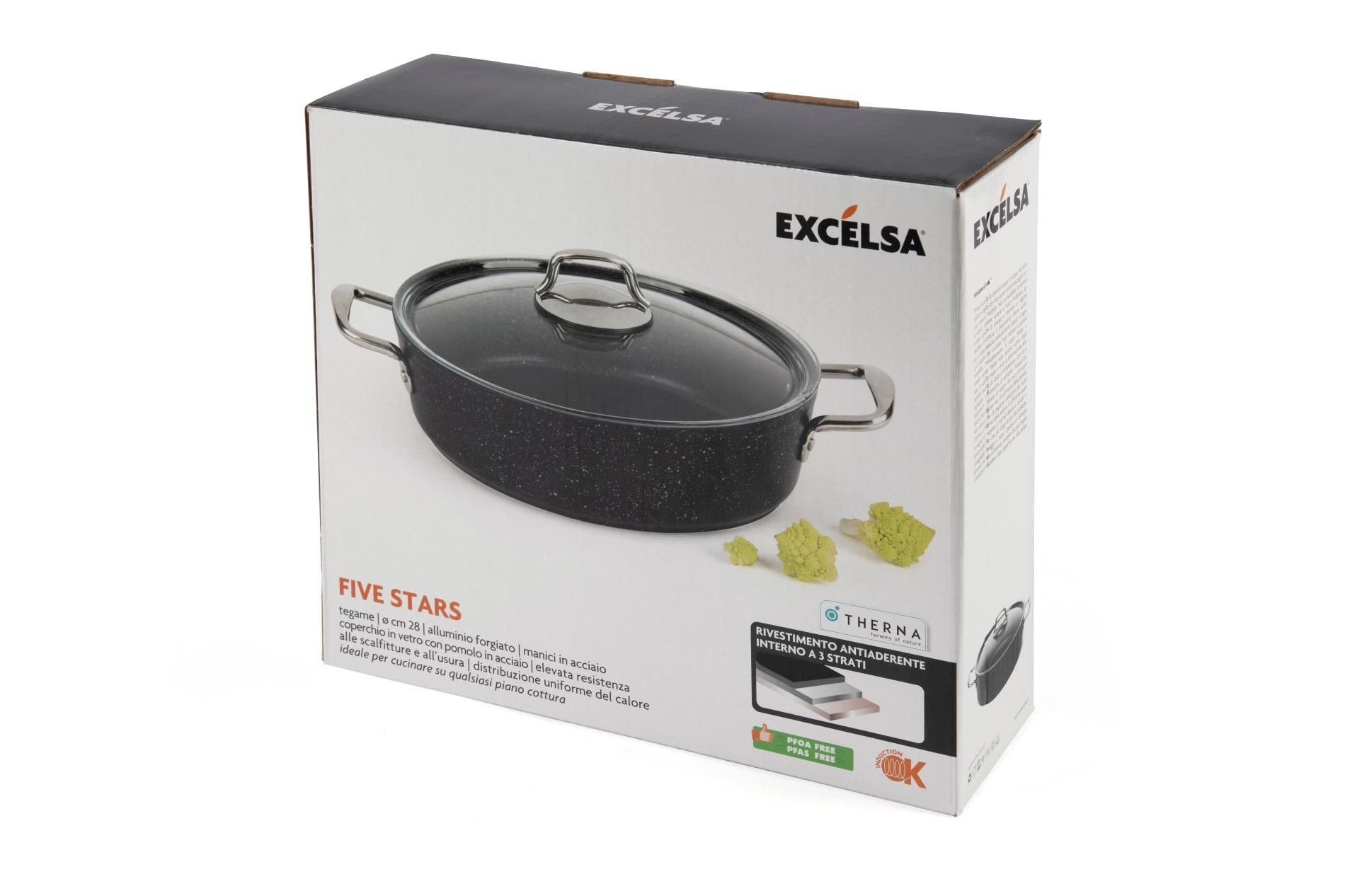 Casseruola antiaderente, alluminio forgiato, 28 cm - immagine 6