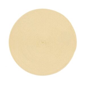 Tovaglietta crema, tonda, 36 cm, multicolore